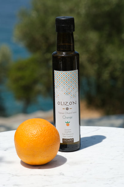Olivenöl extra nativ mit Orange